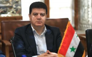 سفیر سوریه در محل پلاسکو با حادثه دیدگان ابراز همدری کرد