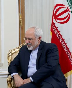 دیدار وزیر خارجه فرانسه با ظریف در تهران