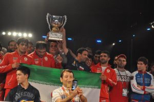 تیم ملی کشتی آزاد ایران قهرمان جام جهانی شد