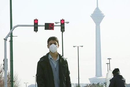 هوای تهران در وضعیت «ناسالم برای گروه‌های حساس»
