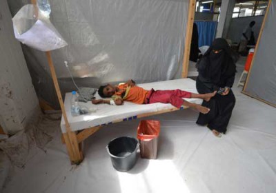 وبا در یمن ۲۰۹ قربانی گرفت
