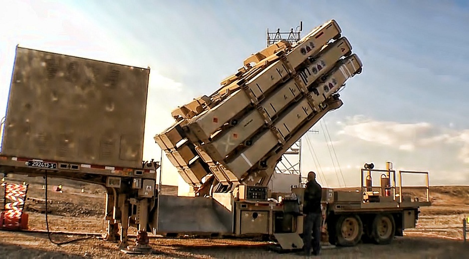 آزمایش موشکی وزارت جنگ در مرکز اسراییل
