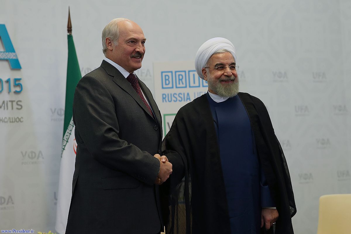 رئیس‌جمهور بلاروس به روحانی تبریک گفت