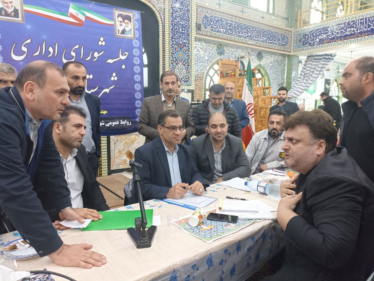 برگزاری ملاقات مردمی فرماندار شهرستان بهشهر با شهروندان خلیل شهر