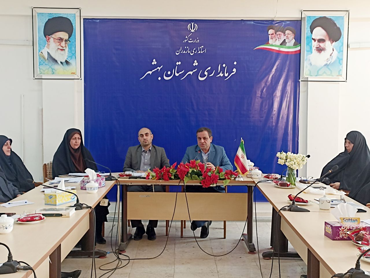 برگزاری جلسه کارگروه زنان و خانواده در فرمانداری بهشهر