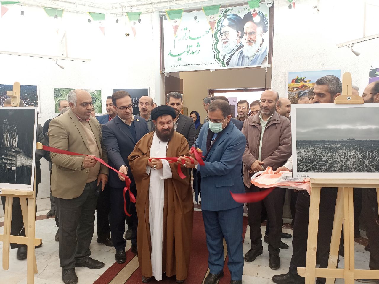 برپایی نمایشگاه ملی عکس فلامینگو در بهشهر