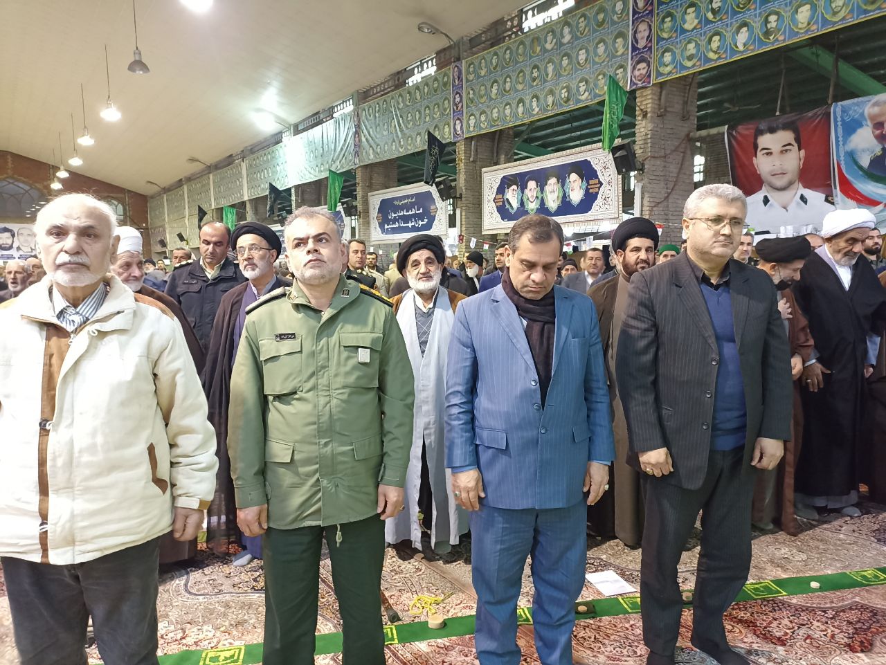 سخنرانی فرماندار شهرستان بهشهر در مصلی نماز جمعه
