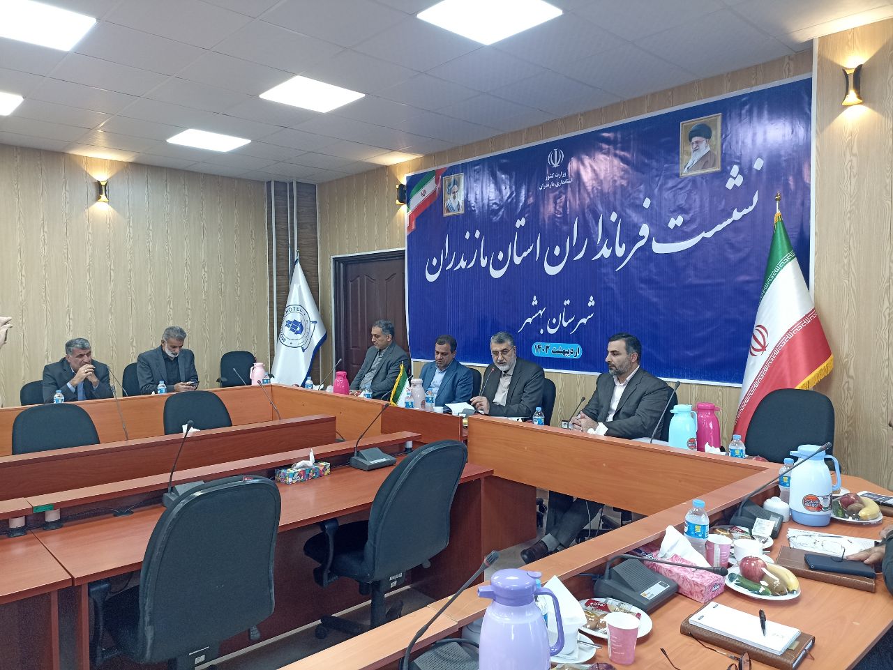 برگزاری نشست فرمانداران استان مازندران در بهشهر